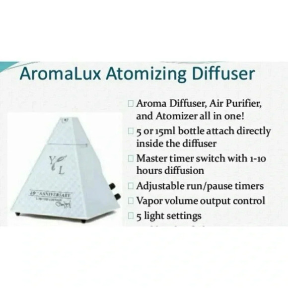 Young Living AromaLux Atomizing Oil Diffuser 20th Anniversary Limited Edition - Picture 2 of 14